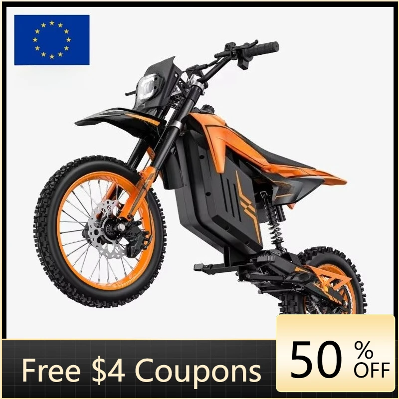 

Rs European Union is ready to ship, motorcycle 48V 25ah hydraulic brake powerful electric off-road vehicle electric bicycle off-