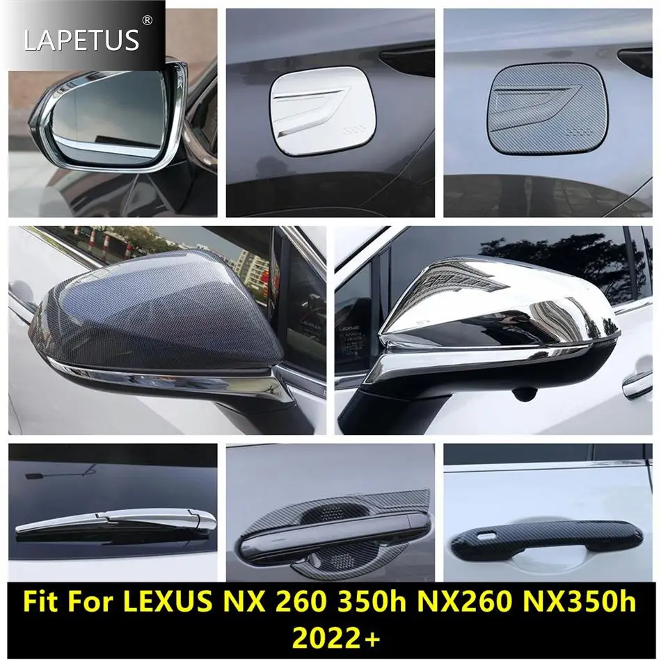 

Rear View Mirror / Window Wiper / Door Handle Bowl / Oil Cover Trim For LEXUS NX 260 350h NX260 NX350h 2022 2023 Car Accessories