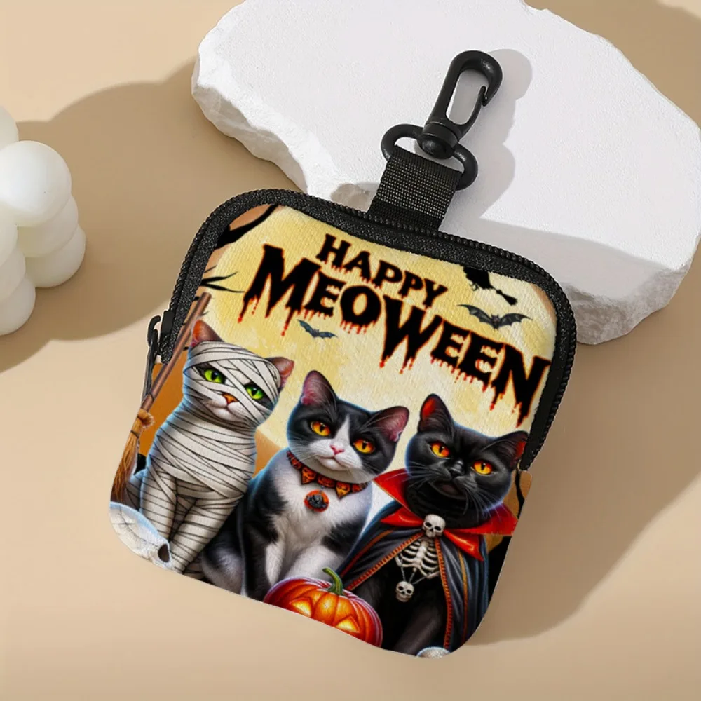 New Mini Coin Purse Artificial Leather Lightweight Wallet Portable Waterproof Earphone Bag Friends Gift