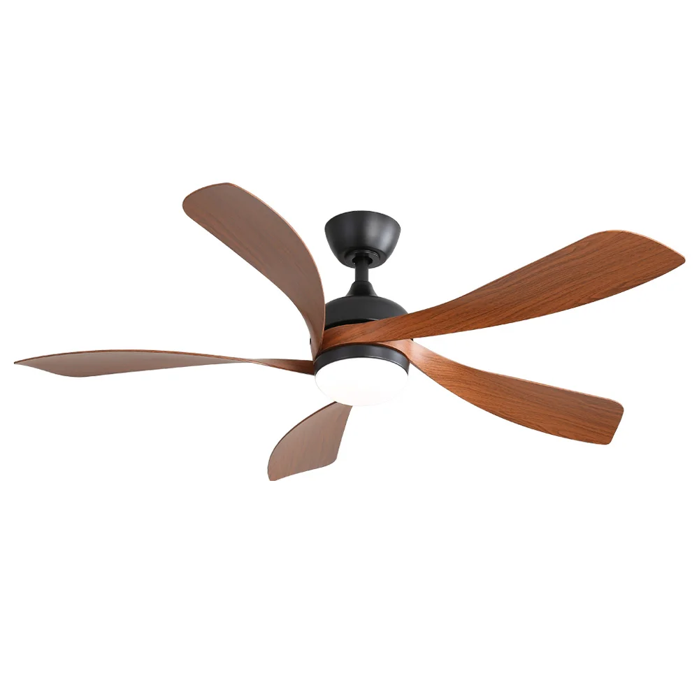 Sofucor 52 Zoll 5-Blatt-Deckenventilator mit LED-Fernbedienung, DC-Motor, leiser Deckenventilator, 6-Gang