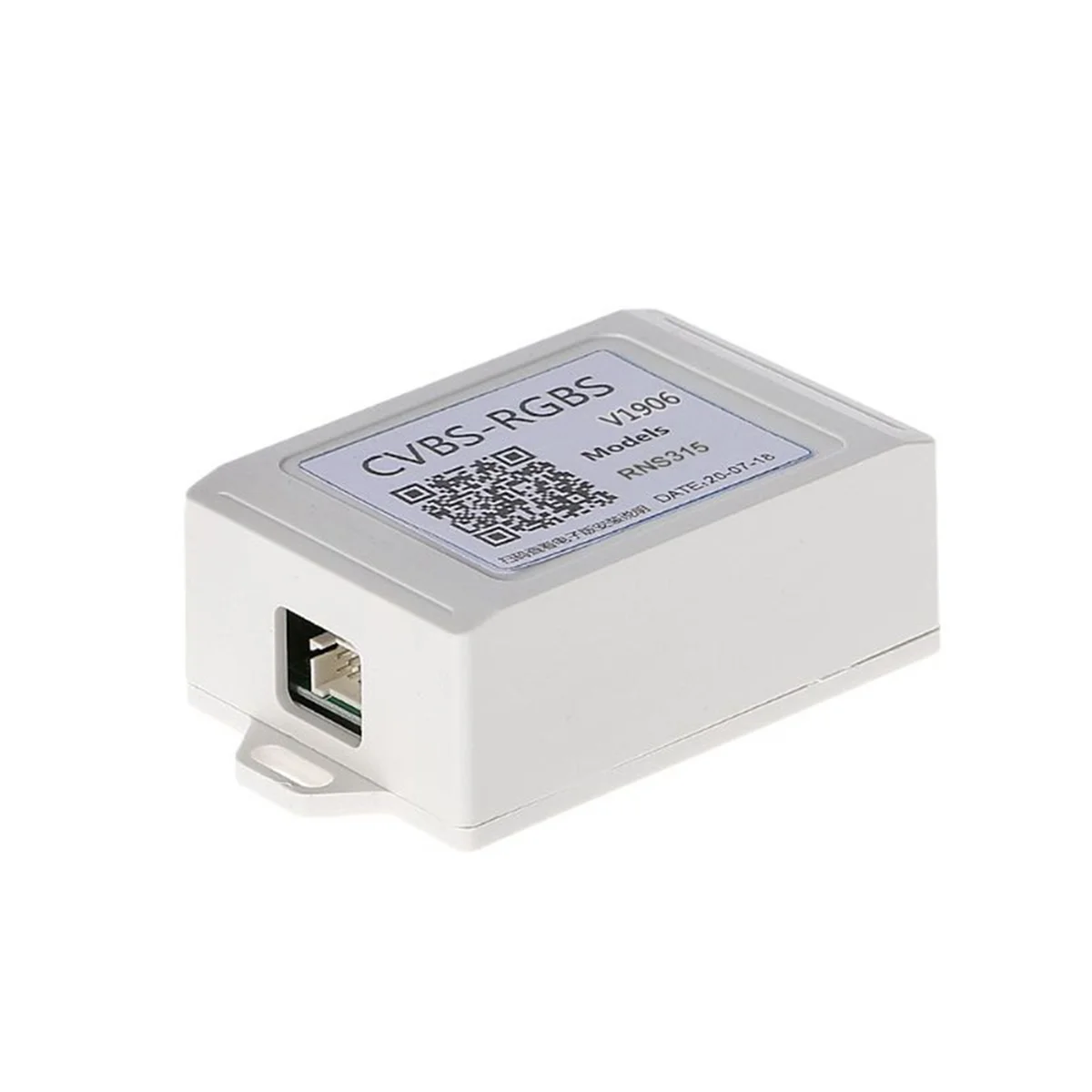 SuperDeals RNS315 Adaptador RGB para Adaptador Conversor de Sinal CVBS para PASSAT Golf MK6 Flip Rearview Camera D7YA