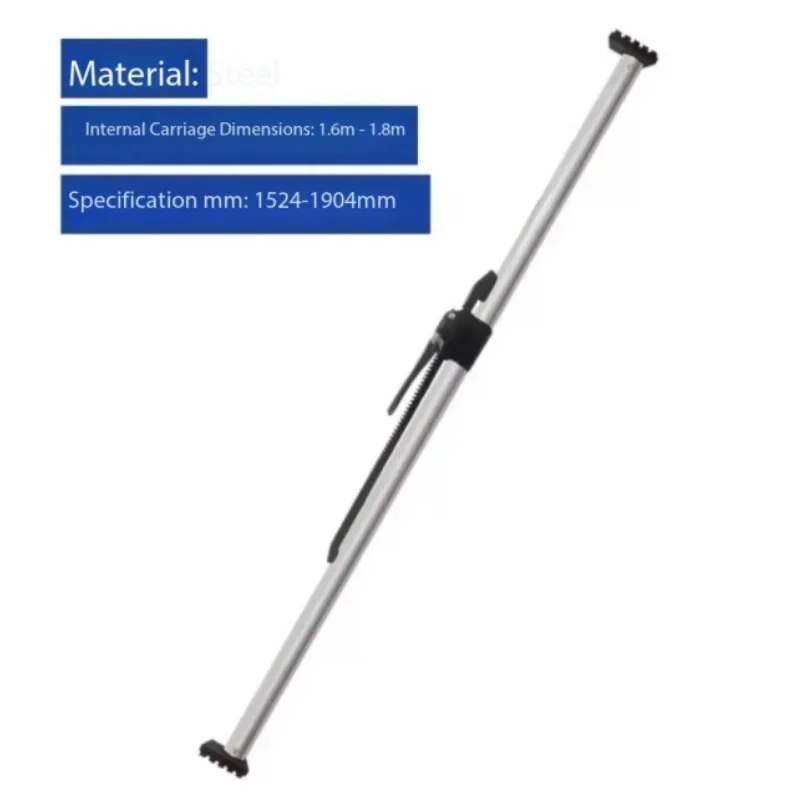 Heavy‑Duty Telescopic Cargo Bar Adjustable Load Locking Stabilizer Support Rod for Box Truck Van Trailer Freight Securing