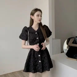 Dress Women S-3XL Design Romantic Mini Party Clothing Sundress All-match Elegant Girls Sweet Aesthetic Popular Платье Женское