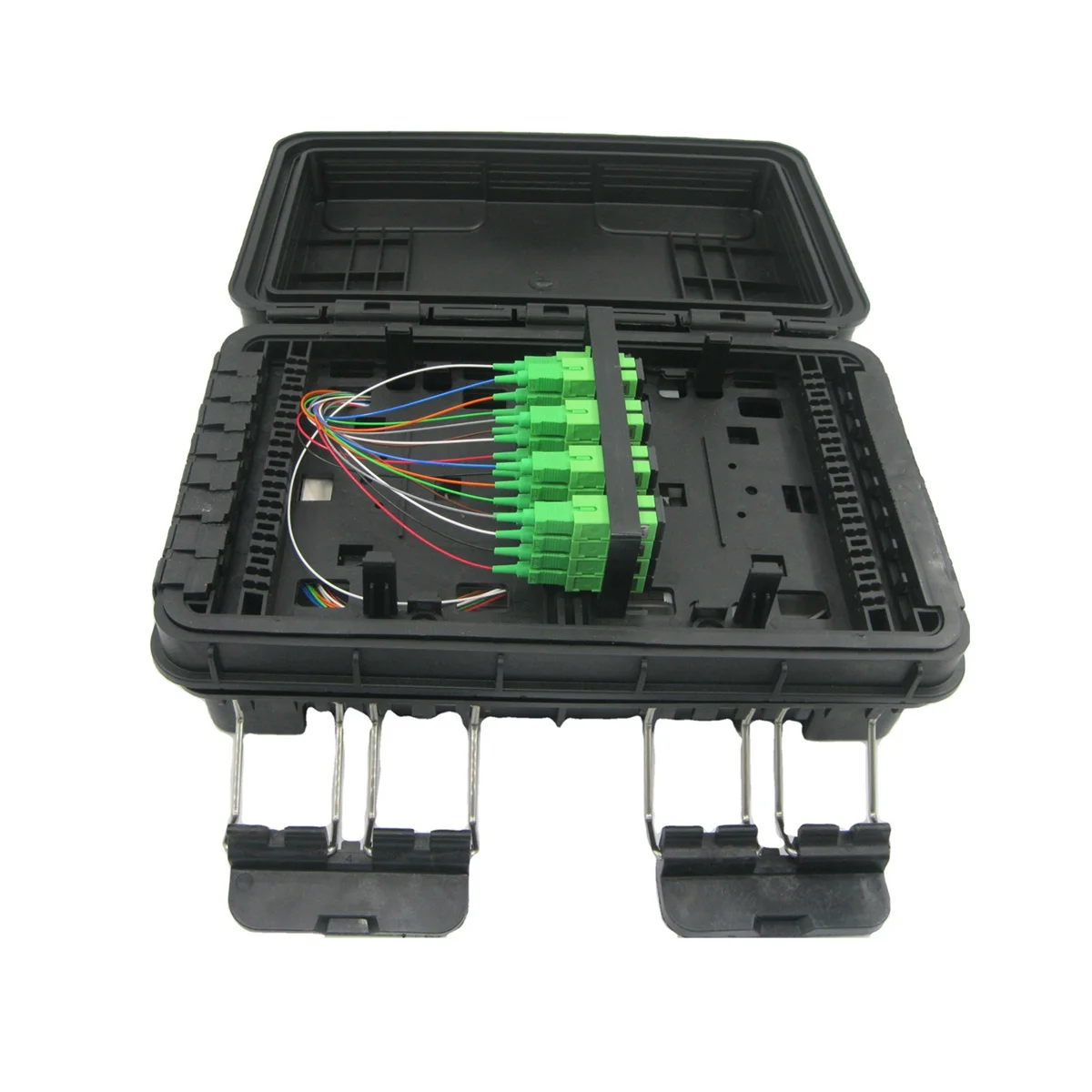 

NAP Ip65 FTTH Наружная оптическая распределительная коробка (ODB) 16-ядерная оптоволоконная оконечная коробка (FDB) 1x16 Ftth 4G 3G GSM GPRS