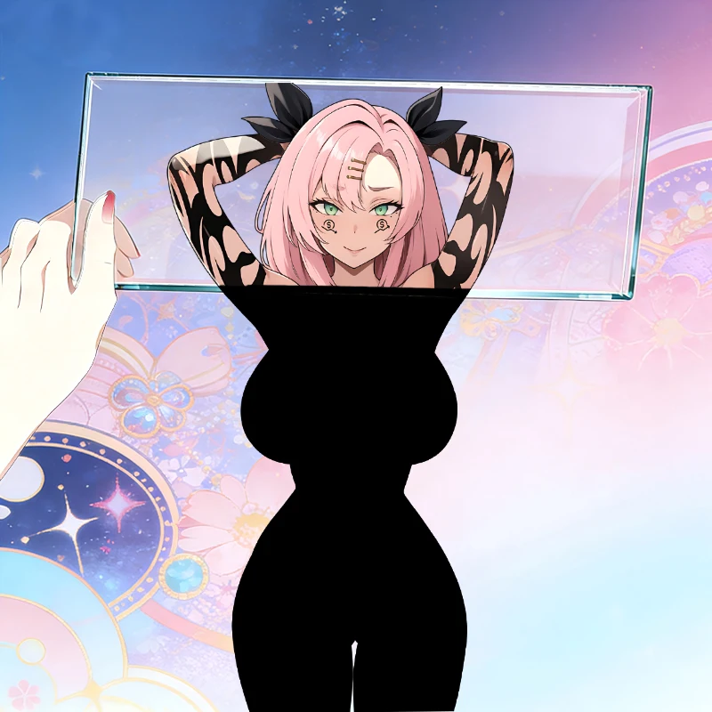 

EARLFAMILY Tattoos Nicole Zenless Fine Decal Funny Creative Collection Vinyl Car Door Decal Sunscreen PVC Car Refrigerators