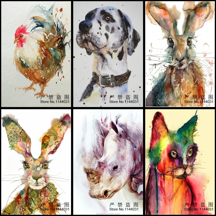 Animal 5D diy diamond painting Bunny cat chicken dog pictures diamond embroidery Mosaic home decor ダイヤモンドアートdaimond paintings