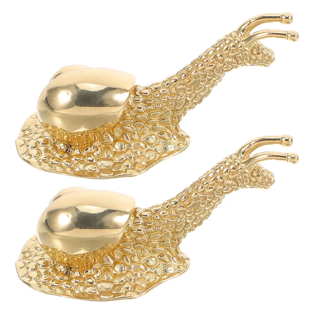 2 шт. элегантные латунные ручки для шкафа в форме улитки, декоративные ручки для кухни, спальни, мебельные аксессуары, ручки для шкафа