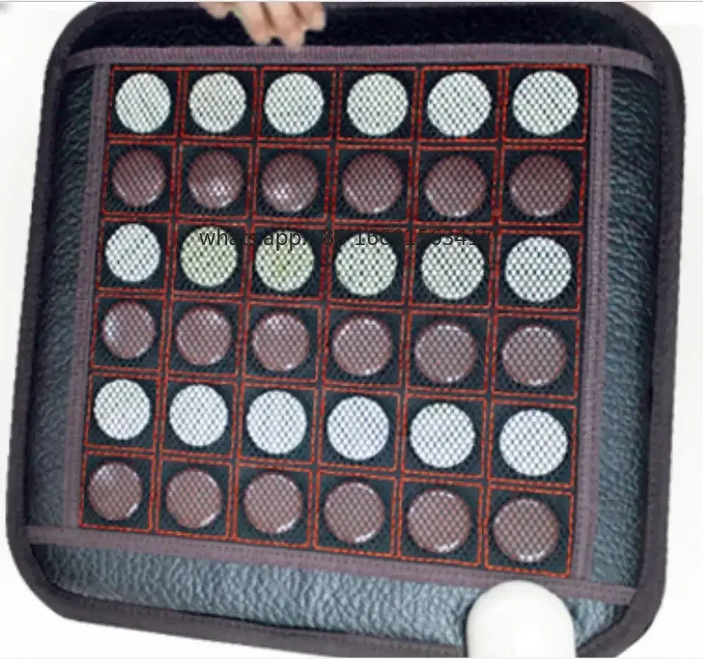 Natural Jade Stone Chair Cushion Far-infrared Electric Heating Office Physiotherapy Beautiful Buttock Cushion