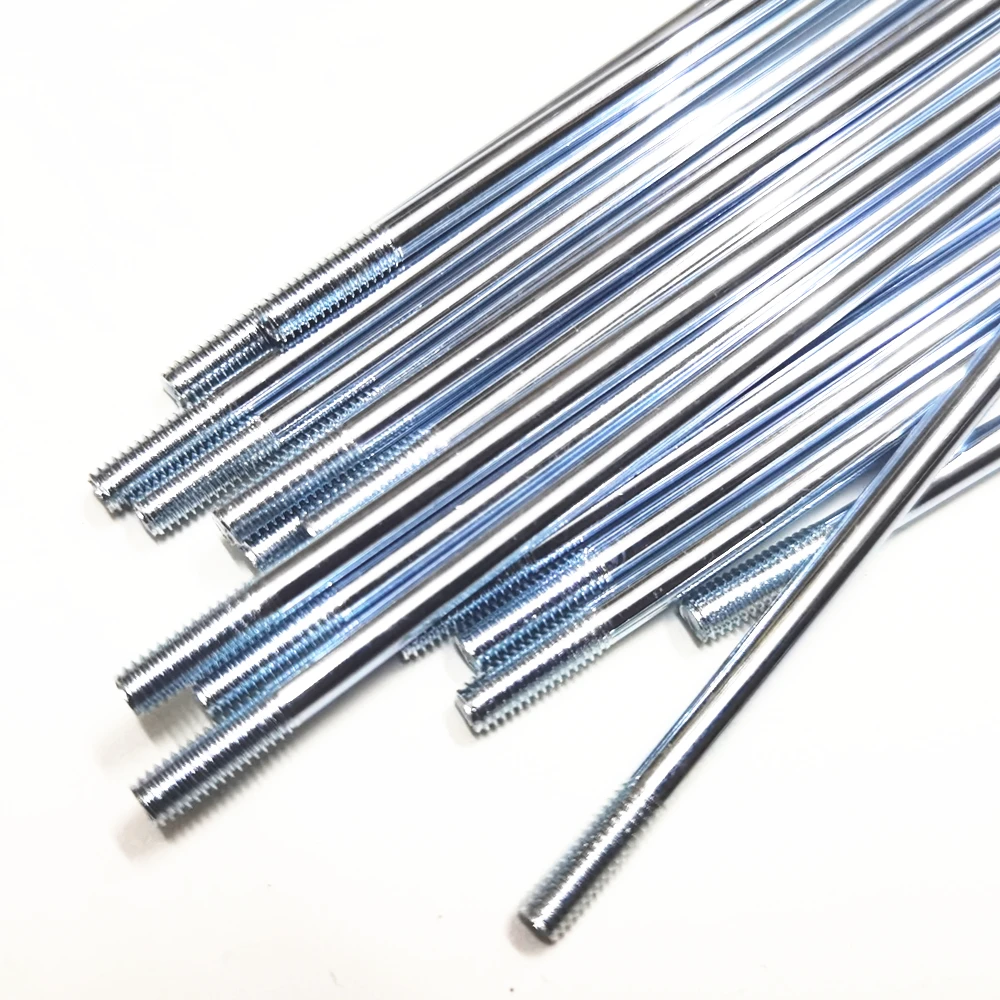 36pcs/lot Off-road motorcycle spoke 8G spoke galvanized steel wire diameter 3.0/3.5/3.8/4.0mm long 145-190mm