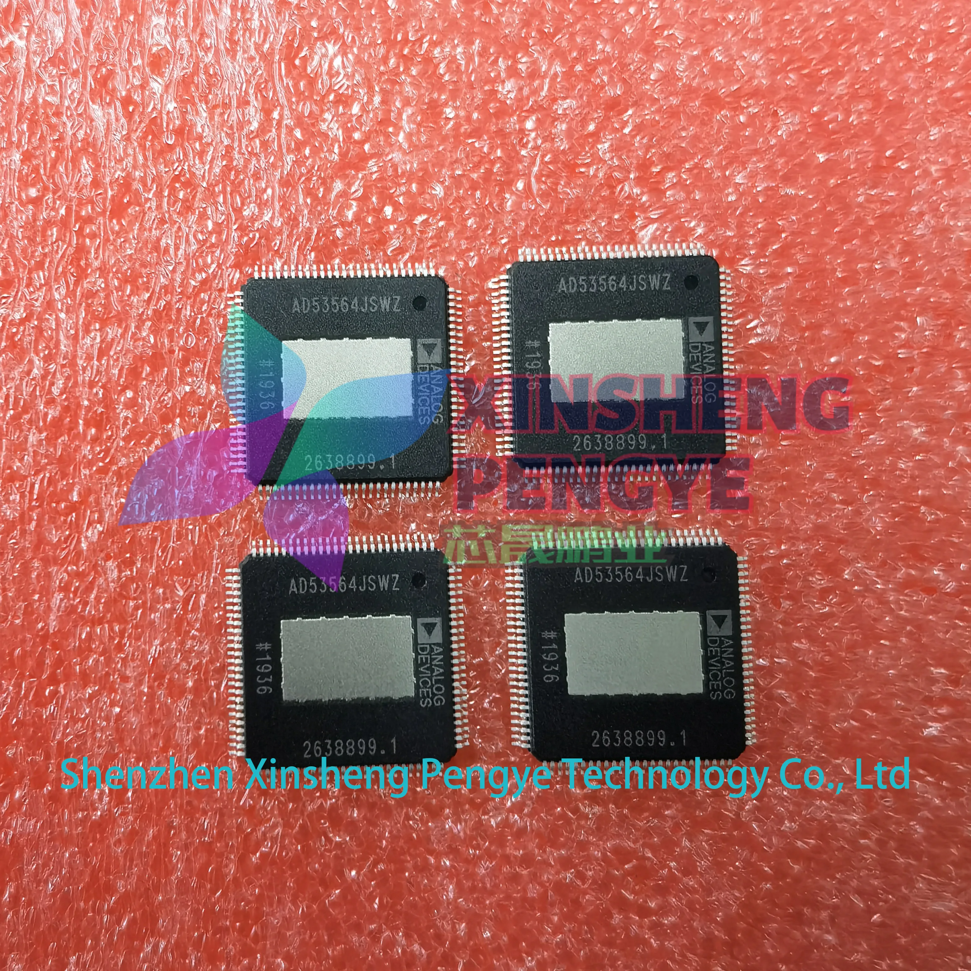 5 pièces/lot AD53564JSWZ AD53564JSW paquet LQFP-100 pilotes et interfaces analogique Signal mixte IC Circuits intégrés en Stock