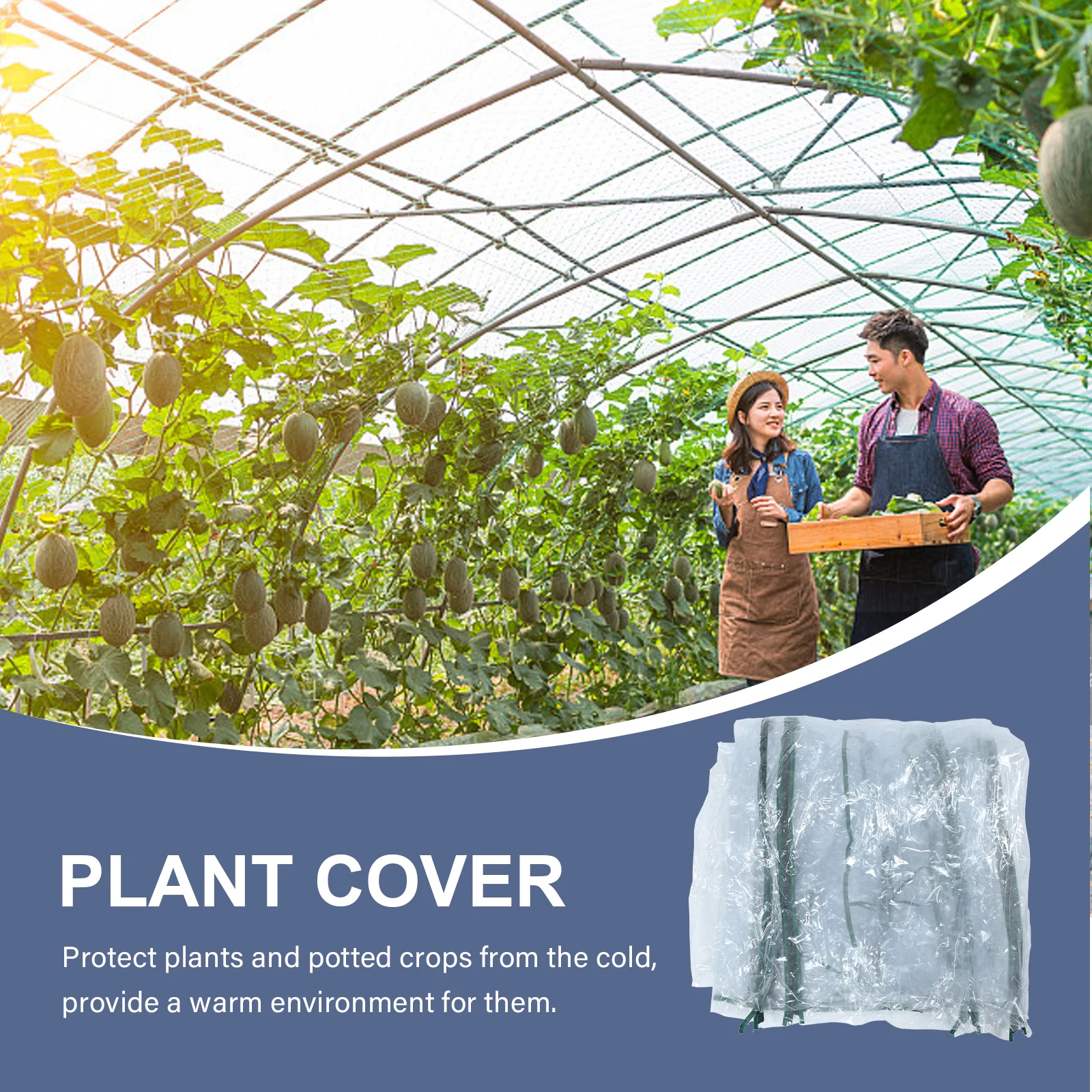 

1 шт. крышка теплицы ПВХ водонепроницаемый прочный туннель для защиты растений теплица складная палатка для выращивания растений замена