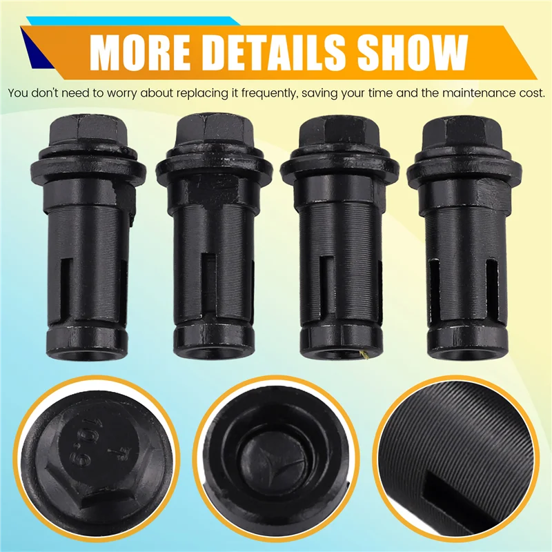 

Universall Bumper Rock Slider Bolts Anchor Expansion Bolts For Polaris RZR Turbo 1000 XPT4 XP Polaris RZR 2014-2023