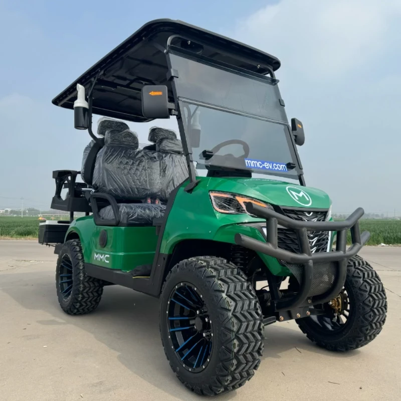 CE Approved 2 4 6 Seater Luxury Electric Utility Vehicle Lithium Battery  Golf Carts Buggy Car Four Wheel Electric Golf Cart