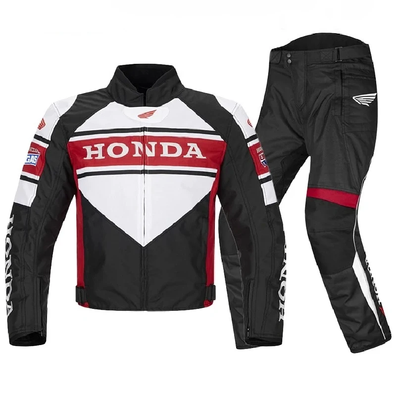 

Комплект снаряжения для мотокросса Honda с бронежилетом Mx Power Wear Комплект внедорожной куртки Мужской комплект для квадроцикла Дышащий комбинированный костюм для грязи и велосипеда Мотокомплект