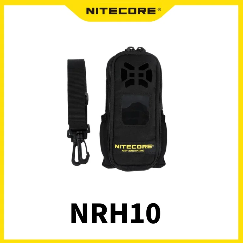 NTIECORE NRH10 Portable Holster 600D for EMR10 Mosquitoes Repeller with 21700 Battery Side Pouch Repeller Mats Internal Mesh Bag