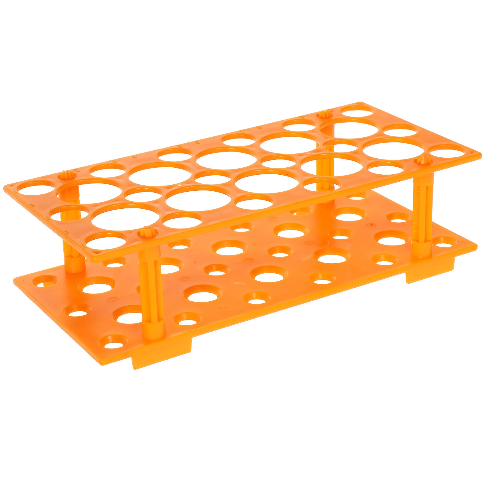 

Centrifuge Tube Rack Test Display Sampling Holder Organizer Storage Orange Tubes