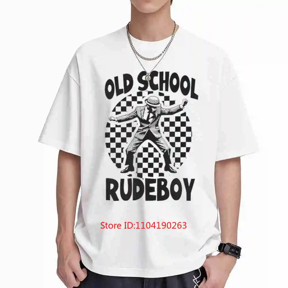 Ska Music Specials Madness 2 Tone Rude Boy Short Sleeve Tee 100% Cotton T-Shirt