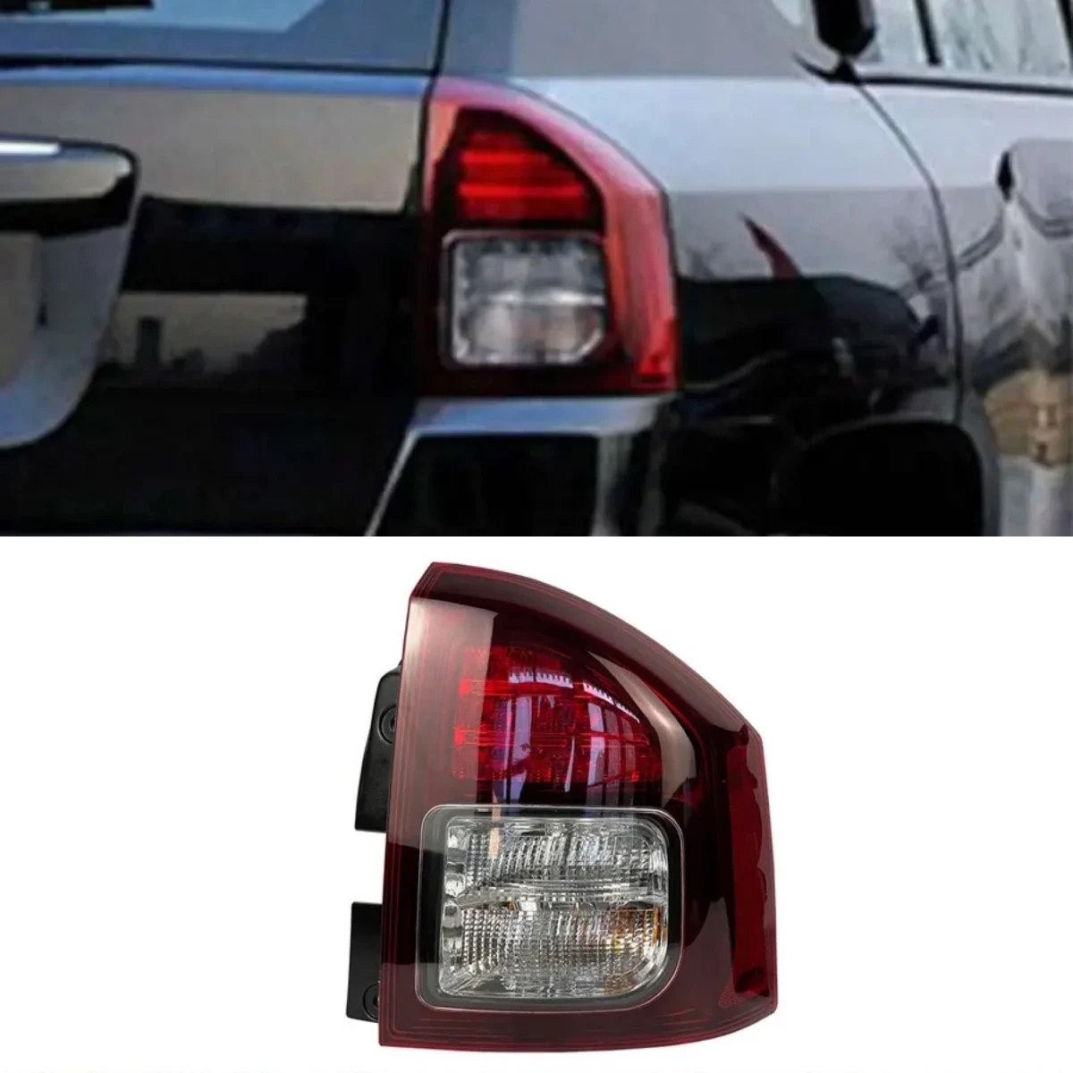 

For Jeep Compass 2014 2015 Car Accessories Rear Tail Light Assembly Brake Taillight Stop Lights Parking Lamp 1pcs