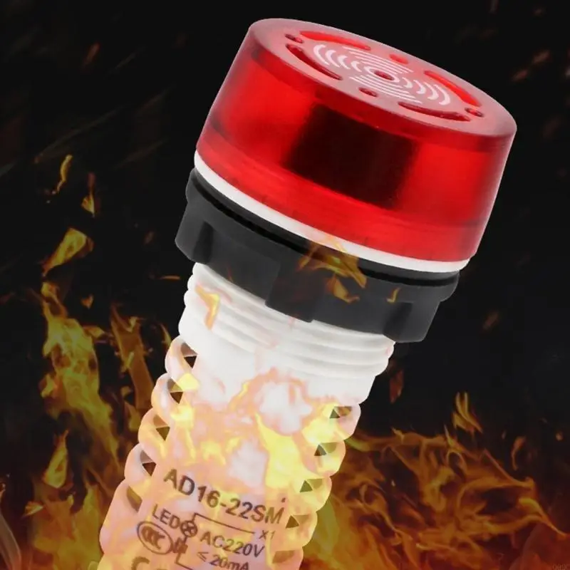 

G92C Upgrades Double Power Intermittent Sound & Light Alarm Safety Warning Device for Factories Warehouse & Home Safety