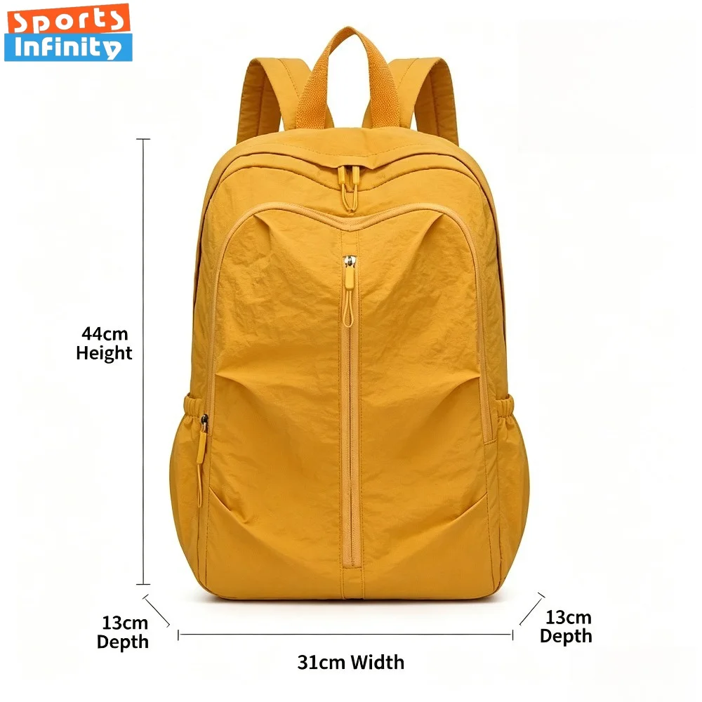 Unisex Polyester Sports Backpack 20-35L Daypack for Outdoor Activities & Casual Use
