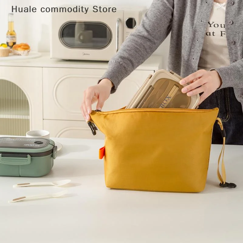 1pcs Lunch Pack Insulated Bento Bag Aluminium Foil Lunchbox Ice Bag Portable Dinner Picnic Food Storage Handbag