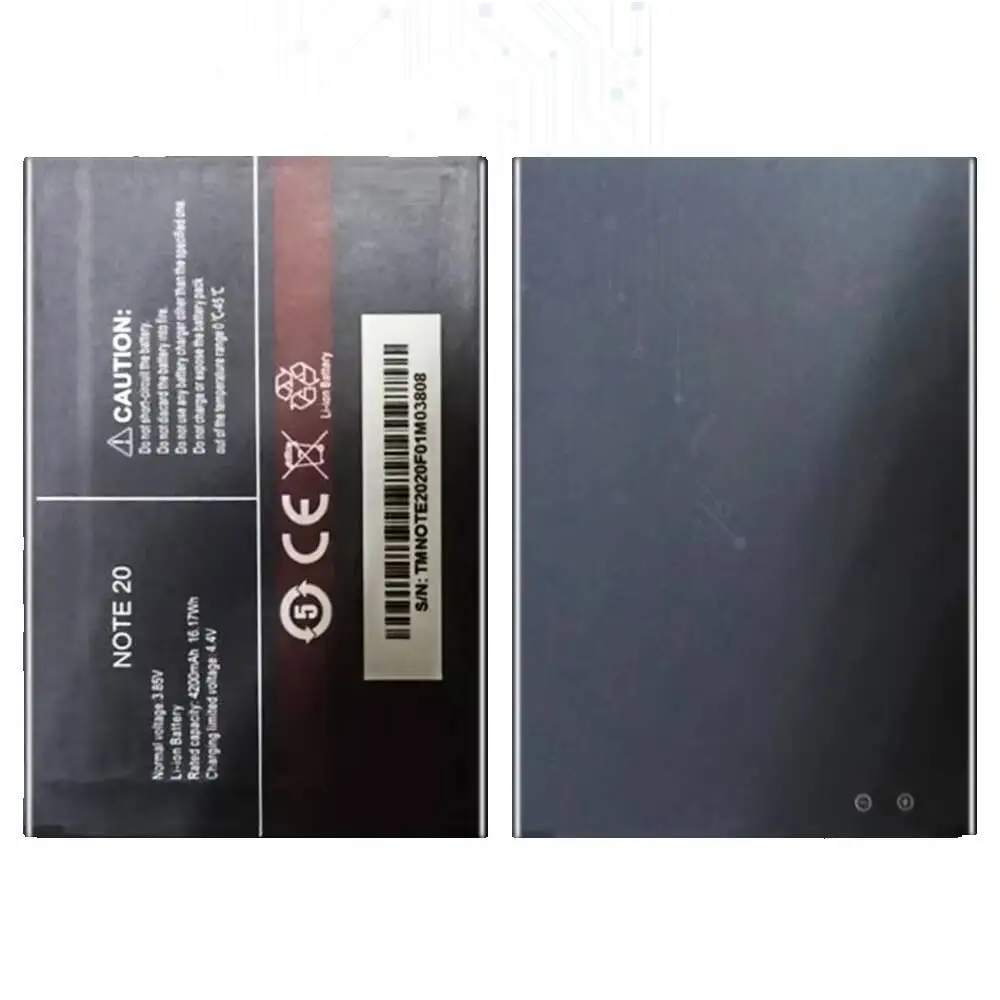 

Note20 4200Mah Mobile Phone Battery Durable For Cubot Note 20 Pro