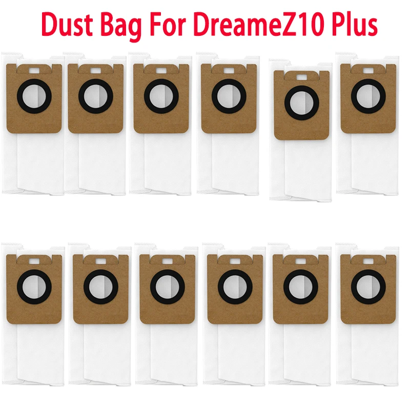 Dust Bag For Dreame Bot Z10 Pro / L10 Plus Auto-Empty Robot Vacuum 4L Dust Bag Replacement Cleaner Spare Parts Accessories