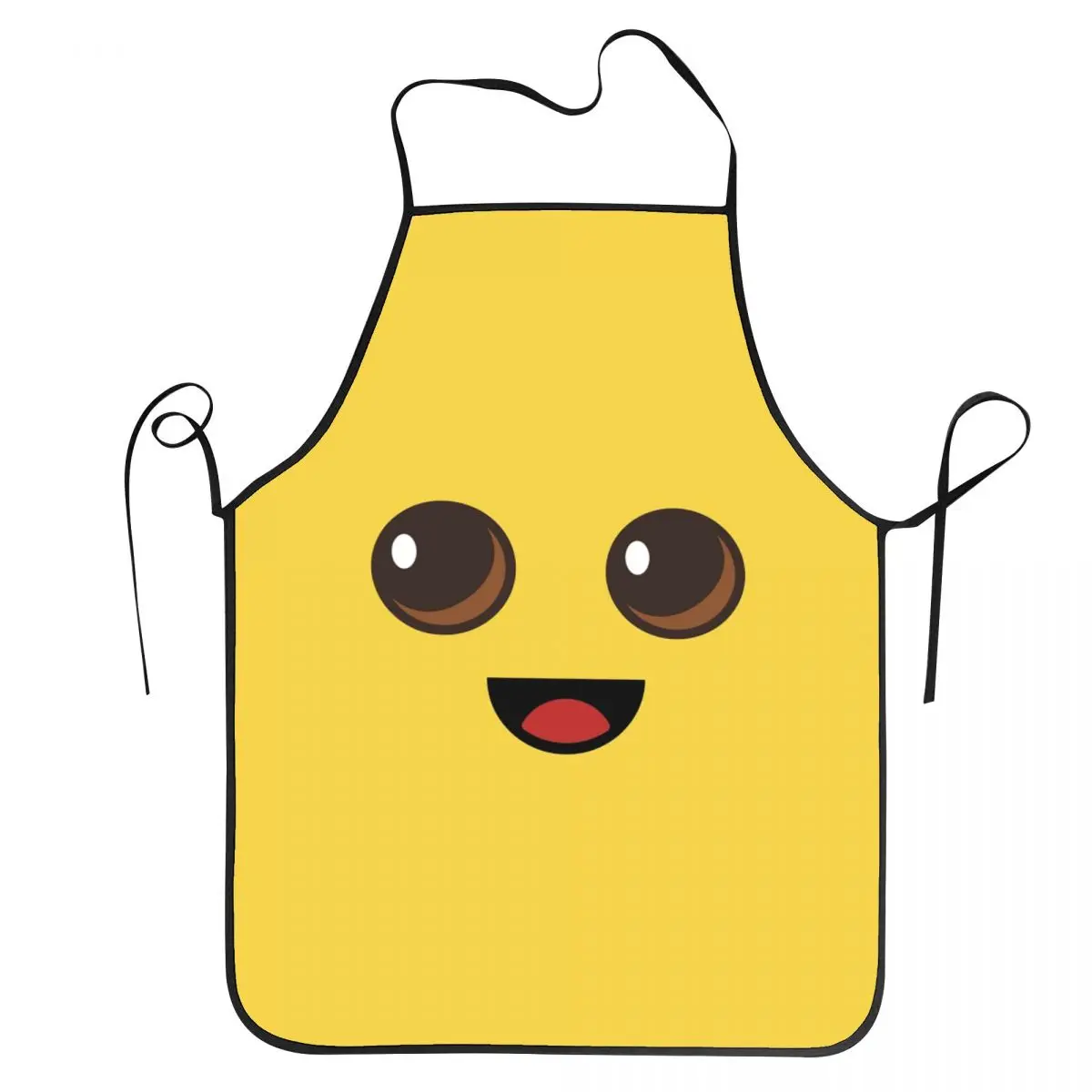 Peely Victory Royale Banana Apron Chef Baking Tablier Sleeveless Bib Kitchen Cleaning Pinafore for Women Men Painting