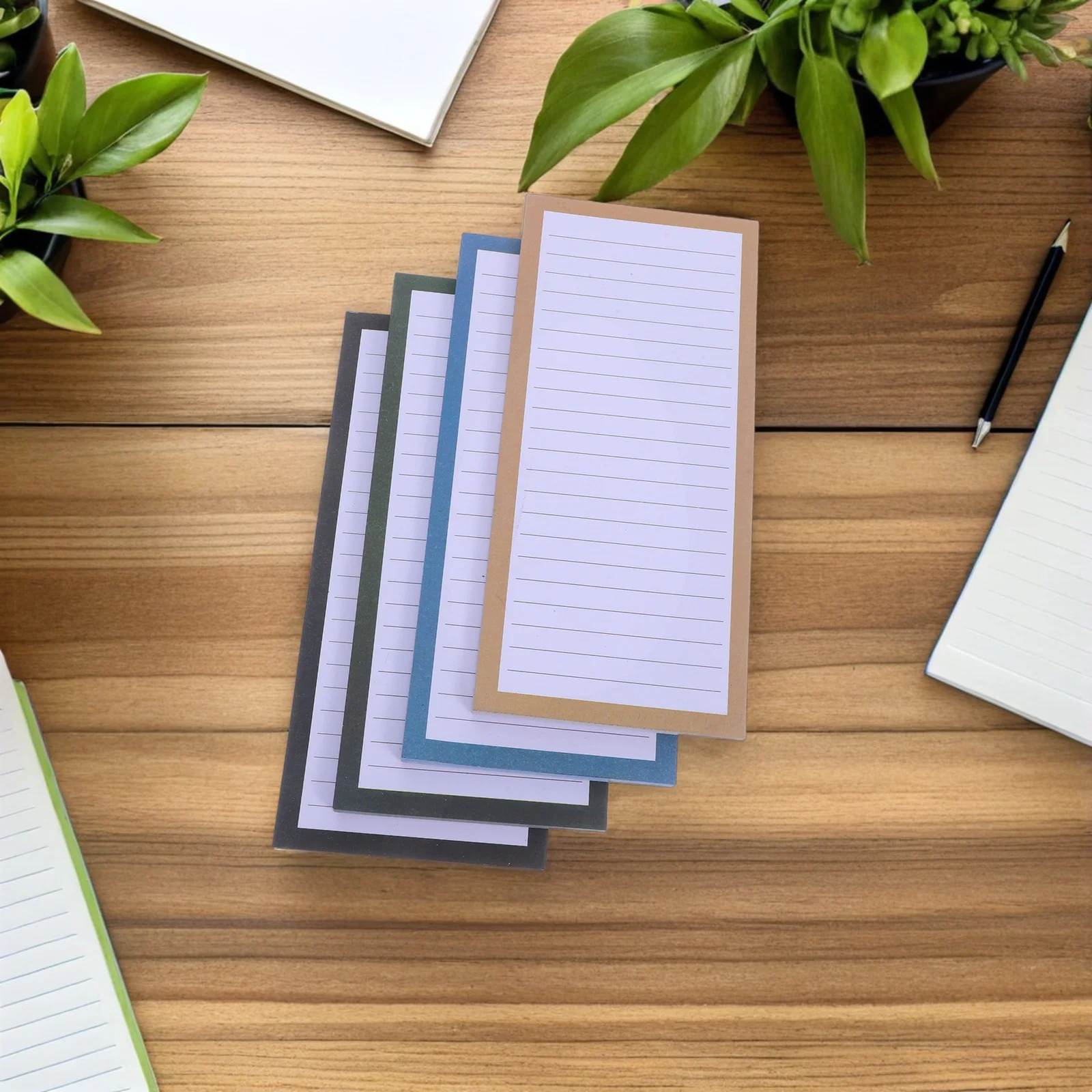 مجموعة واحدة من مفكرة الثلاجة المغناطيسية، وسادة قائمة البقالة مع حامل قلم، منظم مذكرة مغناطيسي لتخطيط ثلاجة المطبخ #3