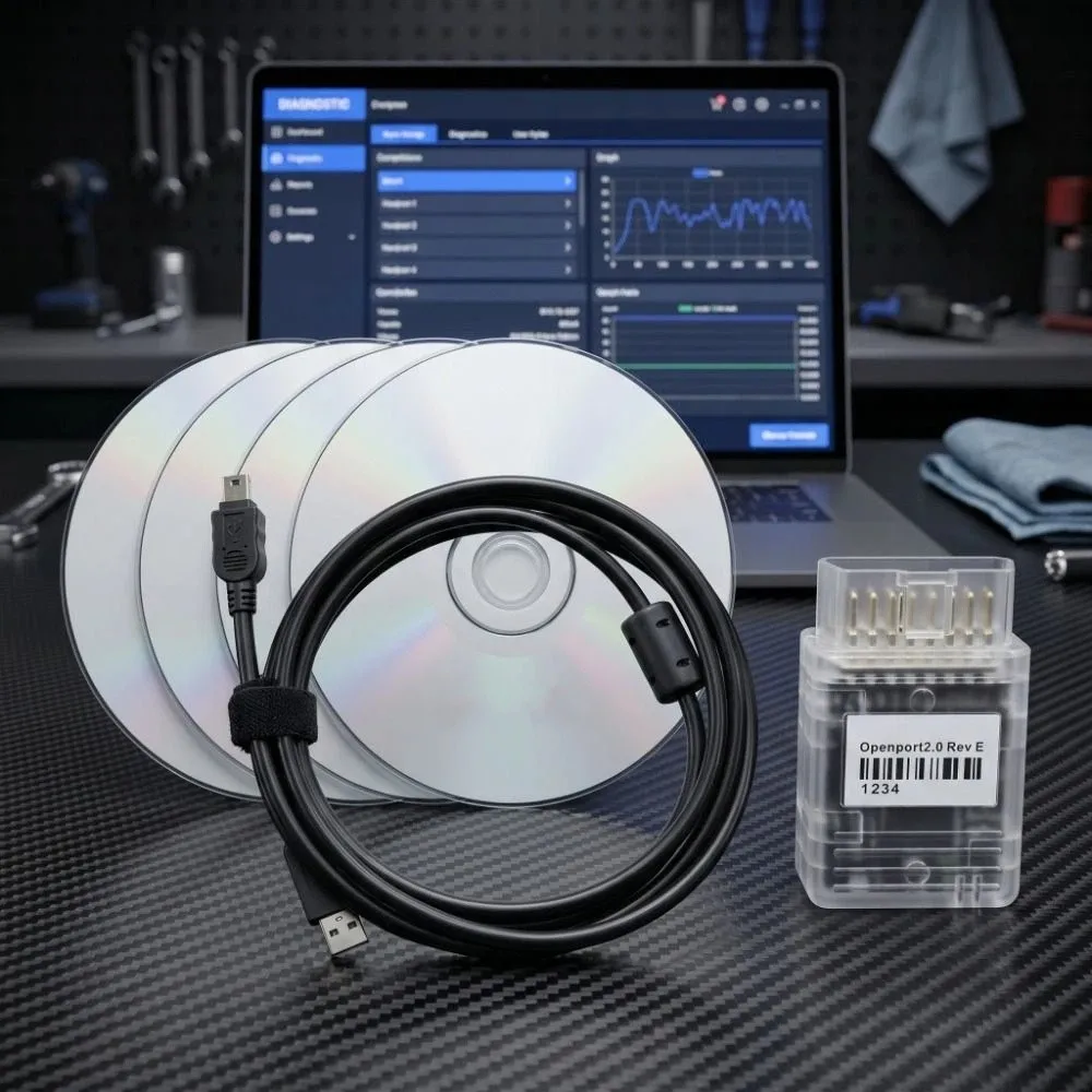 Full Chip ECU Chip Tuning Tool Support XENTRY USB Interface OBD2 Scanner OBDII Scanner J2534 Scanner ECU Flash Tool ECU Flash
