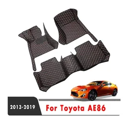 Car Floor Mats For Toyota AE86 GR86 86 2021 2020 2019 2018 2017 2016 2015 2014 2013 Interior Custom Carpets Auto Styling Product