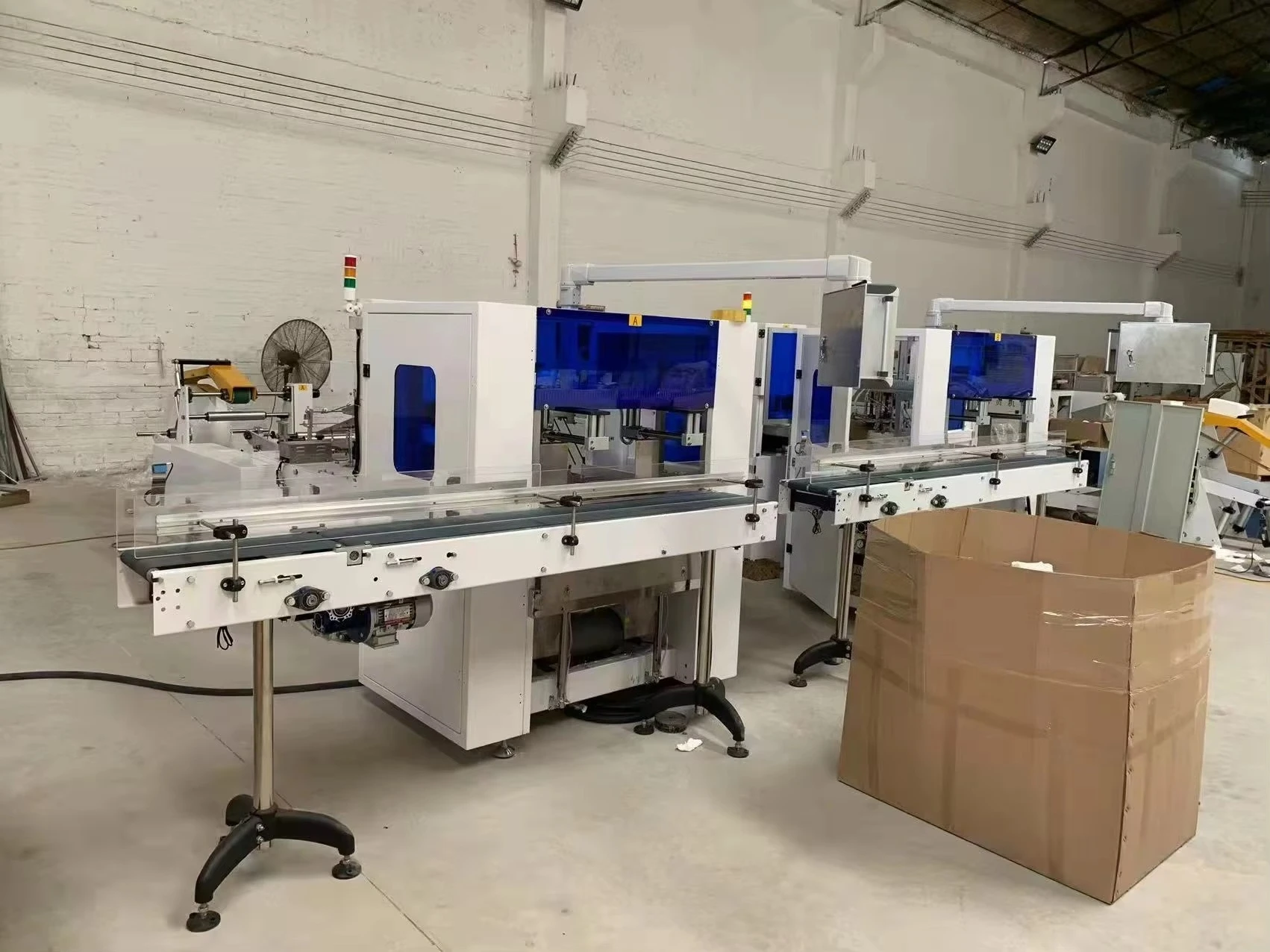 Fully Automatic Facial Tissue Paper Folding Machine With PLC High Production Capacity (300m/min) Long Service Life CE Certified
