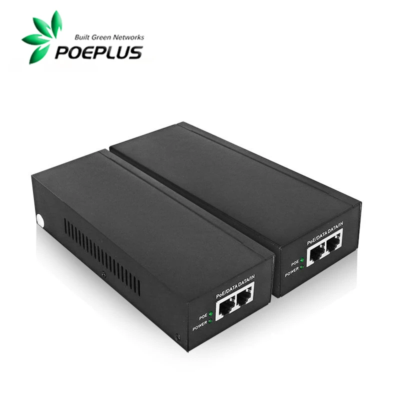 

POEPLUS 2.5Gbe/10Gbe POE injectors|metal housing|65/90/150/180W are optional,110-240Vac in| 802.3af/at/bt/poe+/poe++