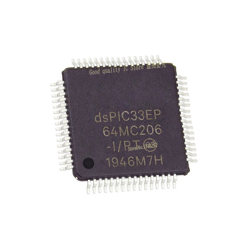 DSPIC33EP64MC206-I/PT 1PCS/LOT  DSPIC33EP64MC206 PIC33EP64MC206 33EP64MC206 DSPIC33EP64  TQFP64