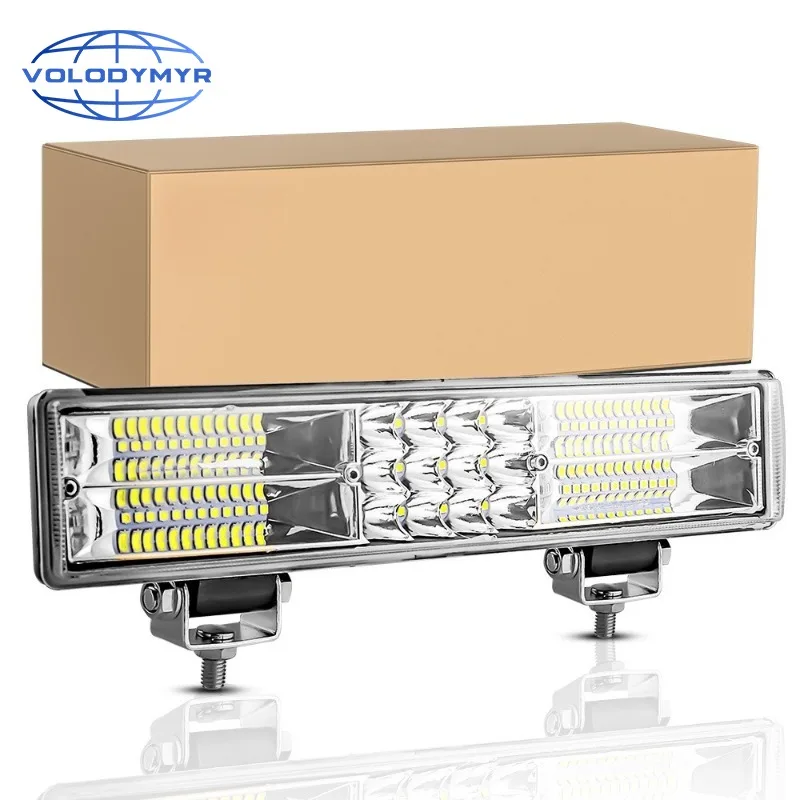 

Volodymyr Wide Field of View 12inch Long Strip Car LED Work Light 60Lamps Suitable for Cars/Trucks/Vans/Construction Vehicles