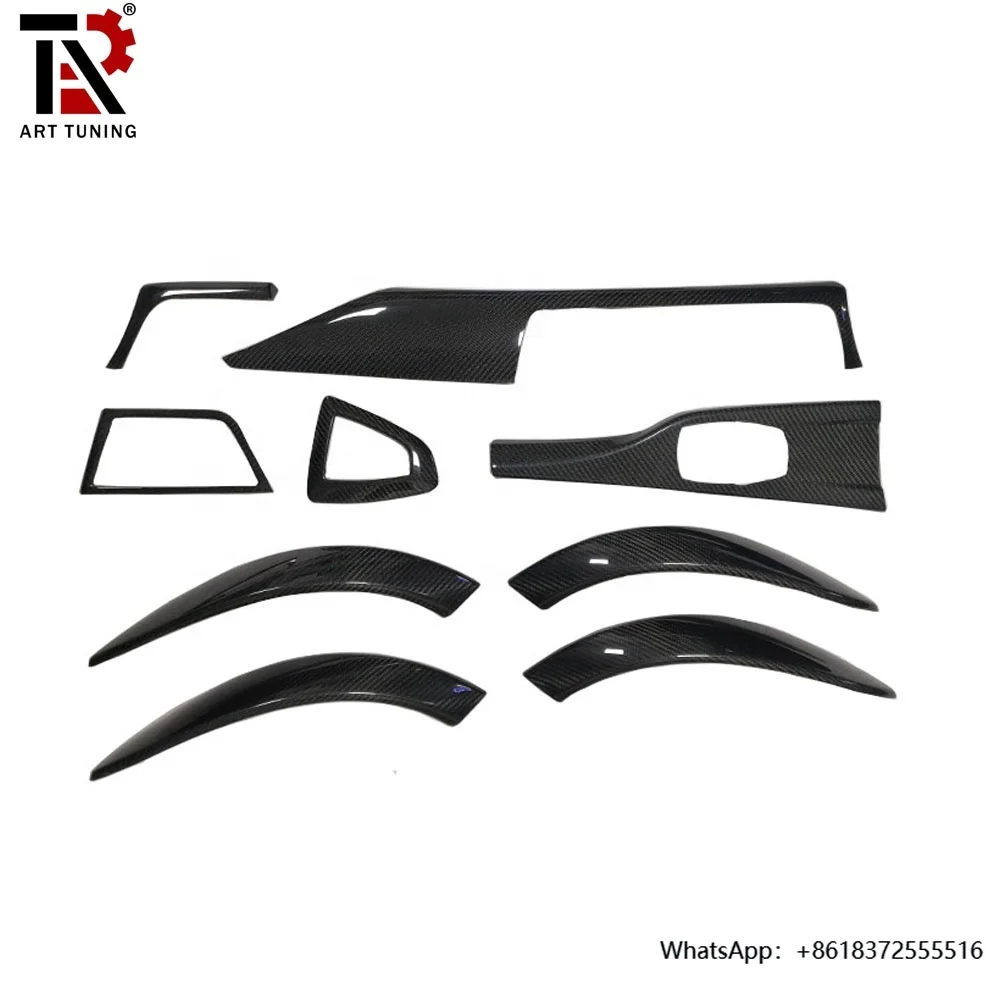 

9pcs Carbon Fiber Interior Trims for F30 RHD High