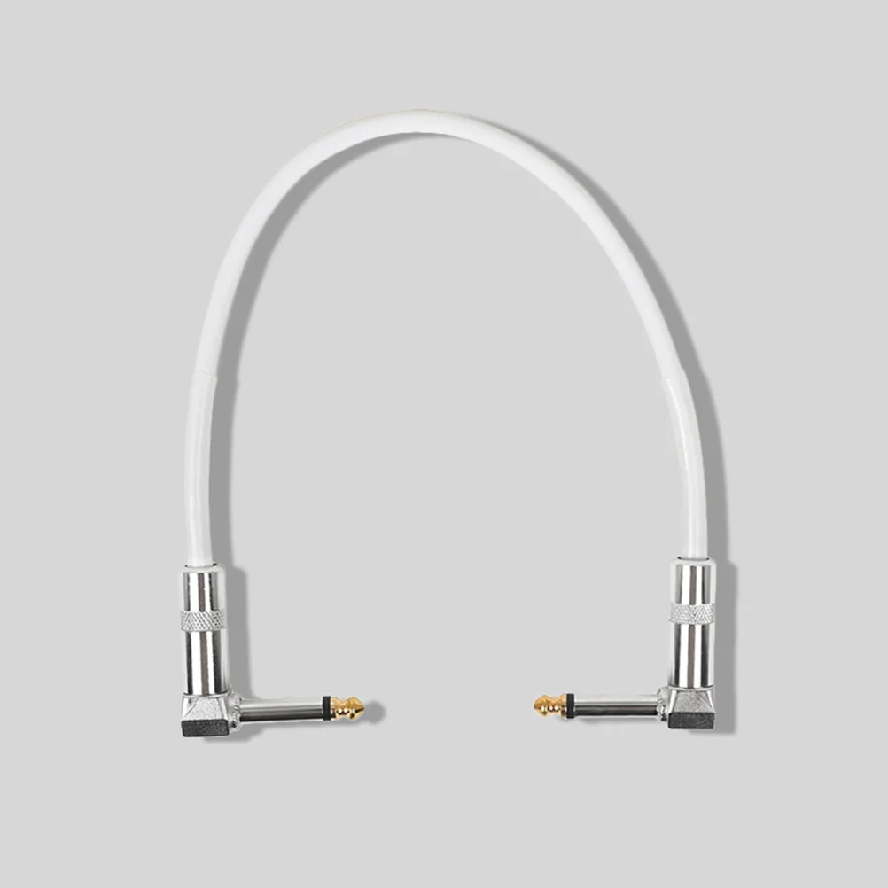 

Electric Guitar Patch Cable 6.35mm Durable Copper PVC Low Noise Transmission for Pedal Board Effects and Instruments