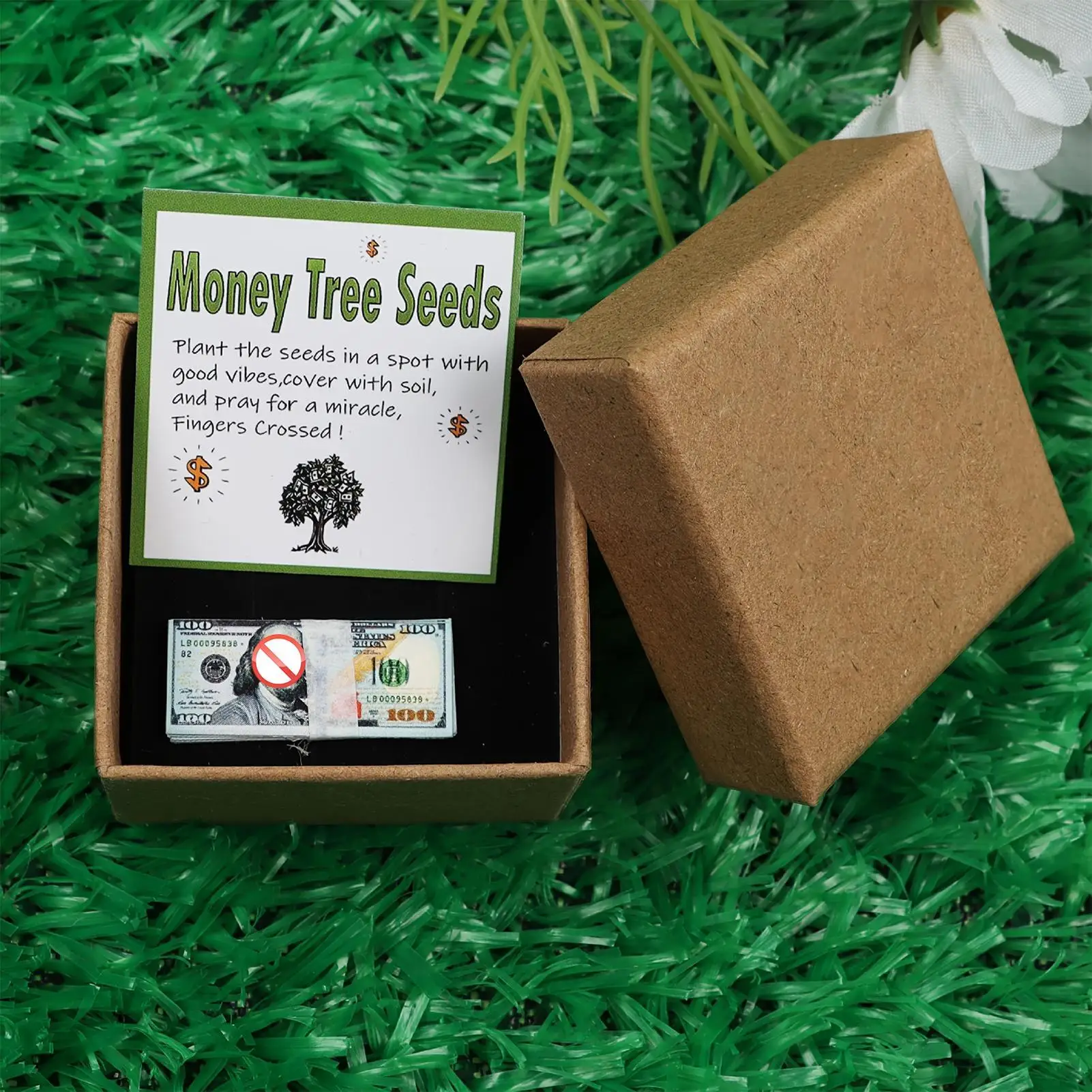 Gag Box Grappig Geld Thema Truc Papaer Box Voor Prank Voor Mannen Familie Vrienden Collega's Verjaardag Kerst Thanksgiving April