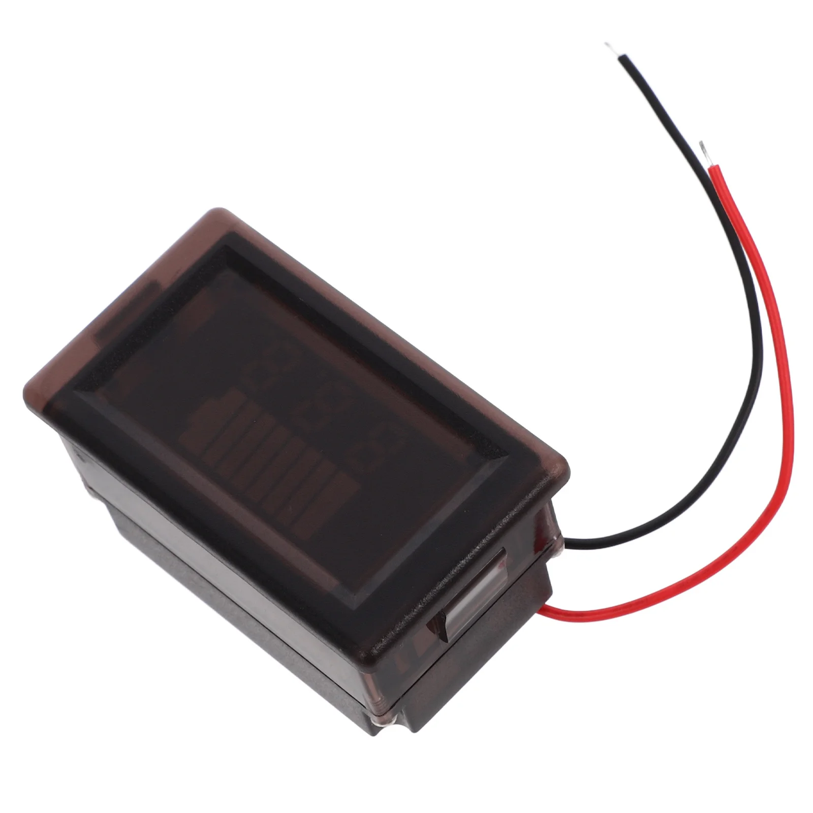 

Capacity Monitor 12-60V Voltage Meter Display For Lithium Electric Bikes Scooters Black Golf Cart Gauge Vehicle