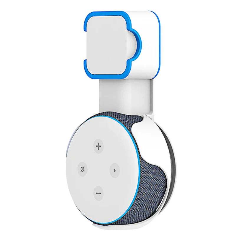 【ใหม่】ที่วางติดผนังสําหรับ Amazon Dot 3Nd Generation ลําโพงในร่มกล่องเสียงเคสสีขาวอุปกรณ์เสริมชิ้นส่วน 1 ชิ้น