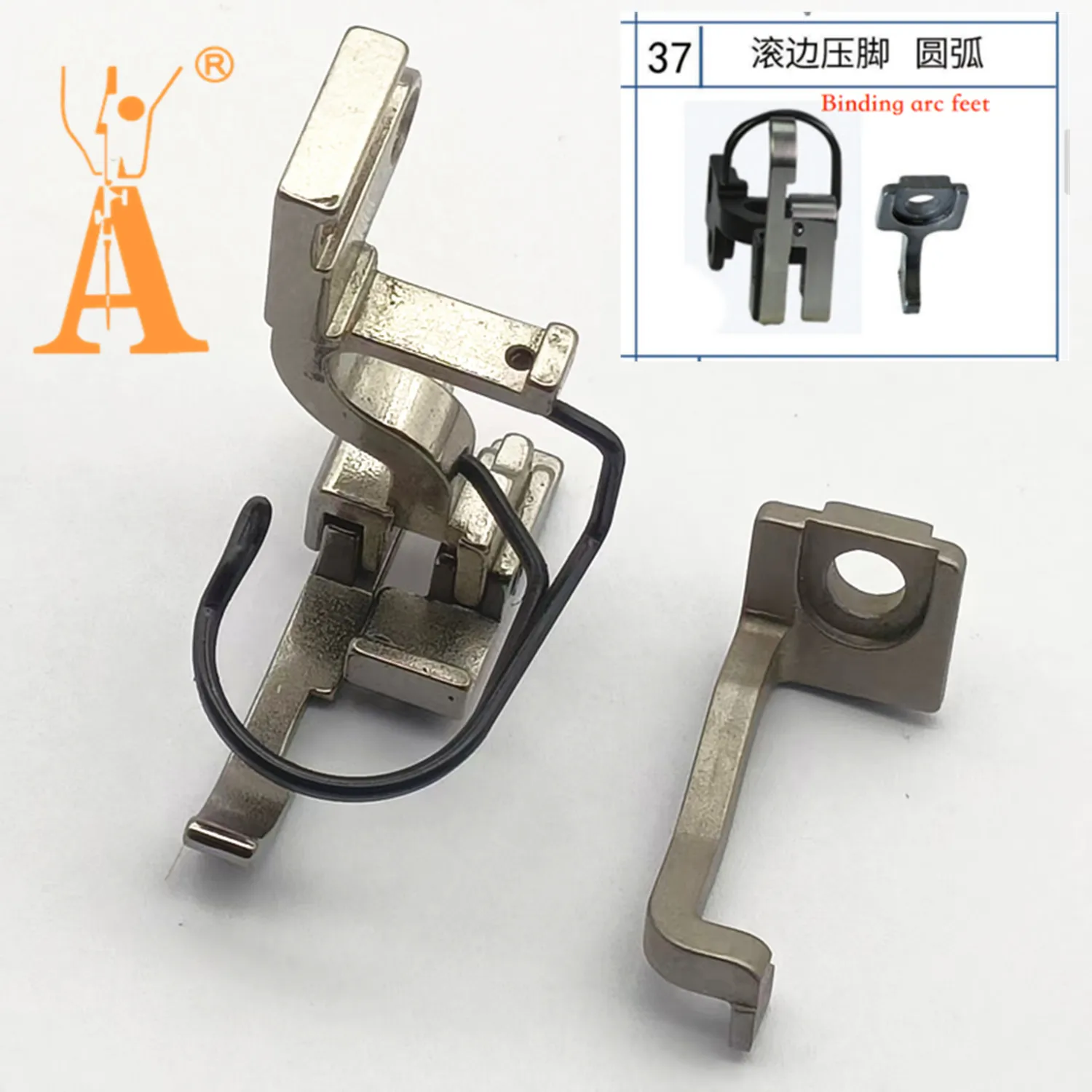 

5490 Hemming Presser Foot Type RESSER FOOT & WALKING FOOT set for JUKI DLU-490,DLU-5490