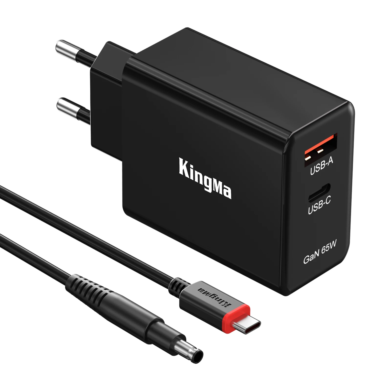 

KingMa 65W GAN 19.5V 3.33A 65W Charger Compatible with HP Pavilion TouchSmart Sleekbook 14-B109WM 15-B129WM 15-B119WM 15-B142DX