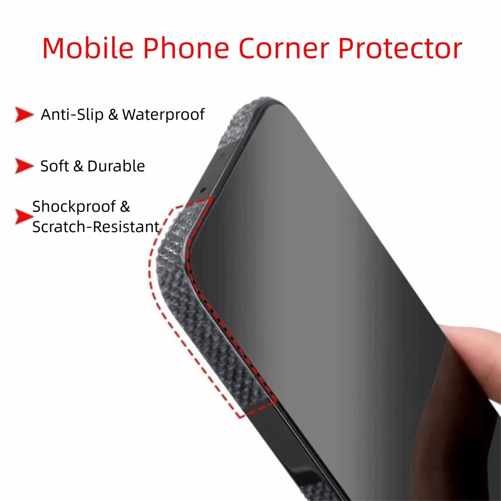 Diamond Pattern Anti-Slip Sticker Transparent Tape Invisible Design Phone Case Sticker Sweatproof Grip Side Protection view 5