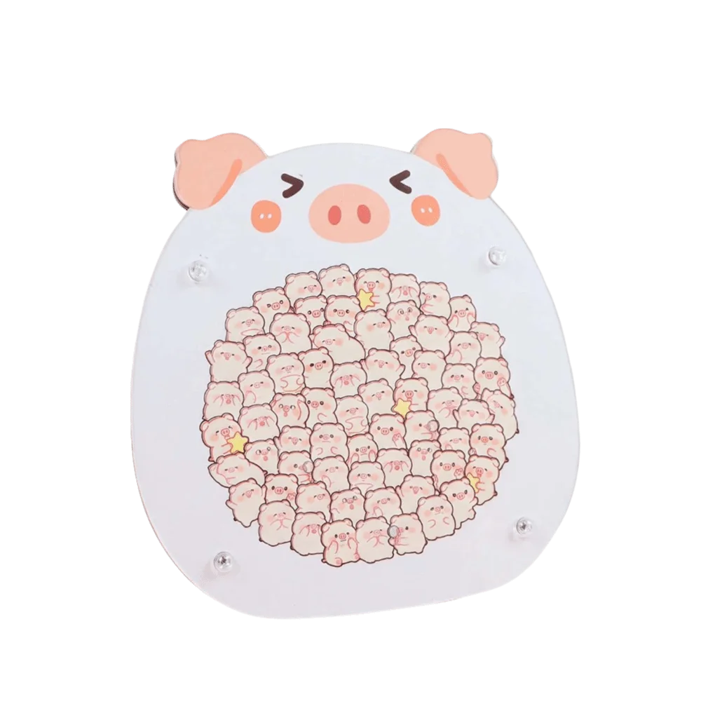 Brain Burning Little Rabbit Wooden Puzzle Little Lamb Piglet Penguin Jigsaw Chickens Home Decor Unique Irregular Puzzle