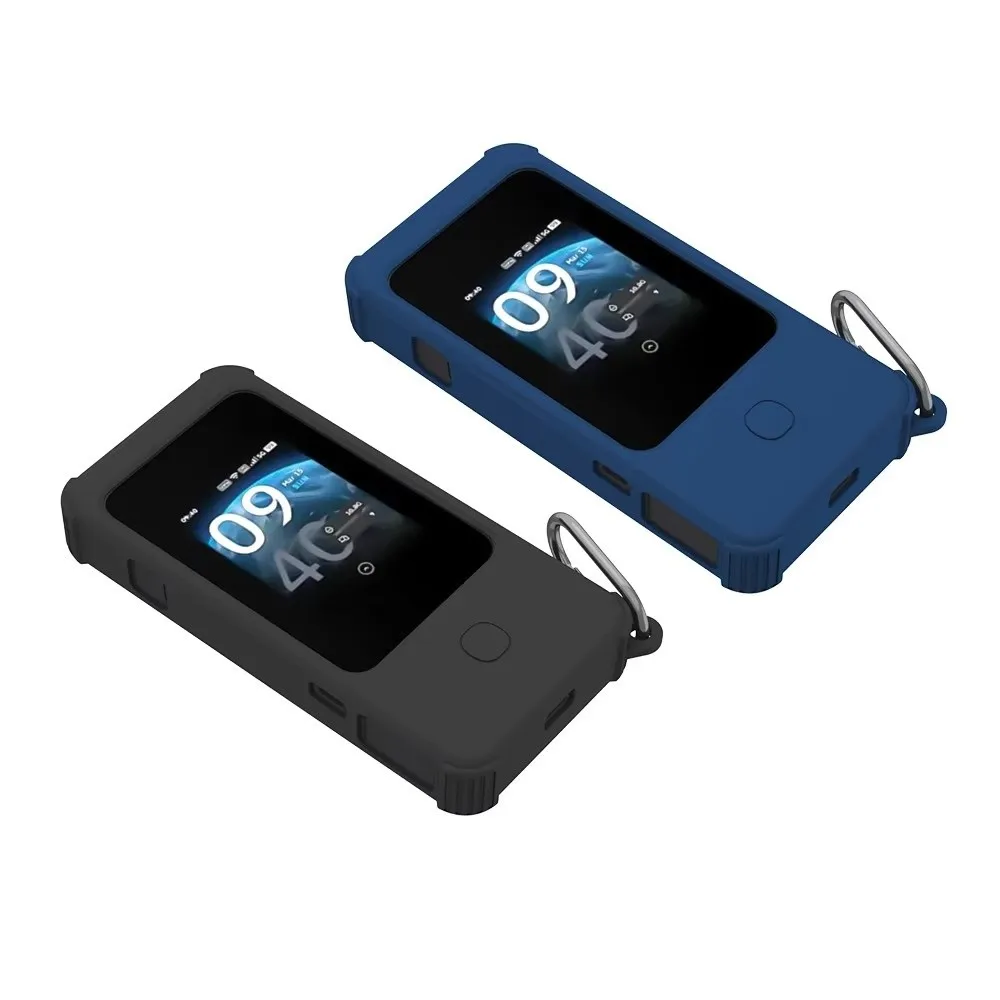 Silicone Travel Router Cover Soft with Grip Texture Router Case Shockproof Anti-Scratch for GL.iNet MUDI 7 (GL-E5800)