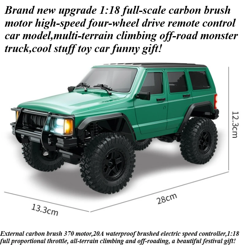 Cool Stuff Toy Car Funny Gift-High-speed 4WD Rc Truck,Remote Control Car,Full-scale Off-road Rc Cars,Monster Truck,Toys for Boys