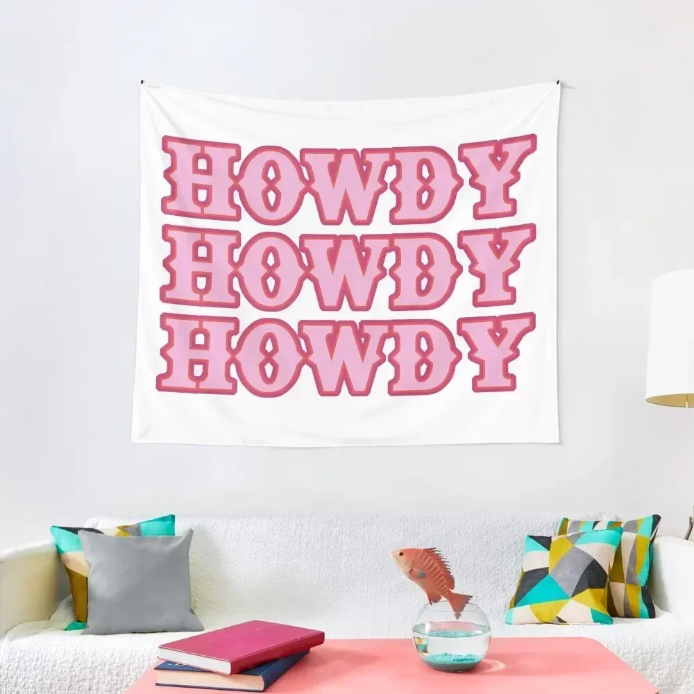 

Howdy Tapestry Decor For Room Wall Decoration Items Cute Room Things Tapestry