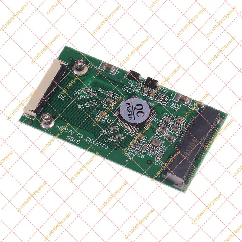 High Performance Mini mSATA PCIe to 40-Pin ZIF CE SSD Adapter Card for 1.8 Inch Drive Upgrade