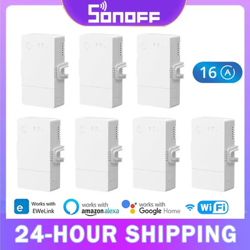 

SONOFF POW Origin 16A WIFI Smart Power Meter Switch Alexa Google Home Voice Switch With Power Monitor( POWR2 Upgrade Version)