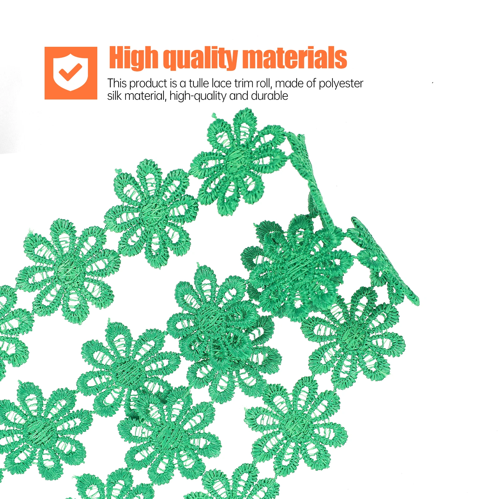 

Lace Patch Trim Material Fabric Diy Craft Lovely Sewing Ribbon Woven Appliques for Clothes